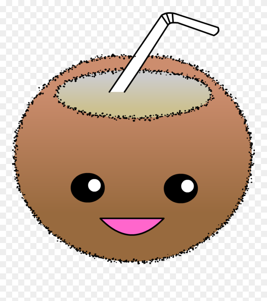 Coconut Clipart Cute , Png Download - Clip Art Transparent Png