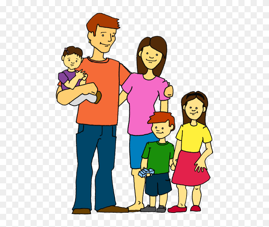 Transparent Family Clipart Black And White - Family Clipart - Png Download