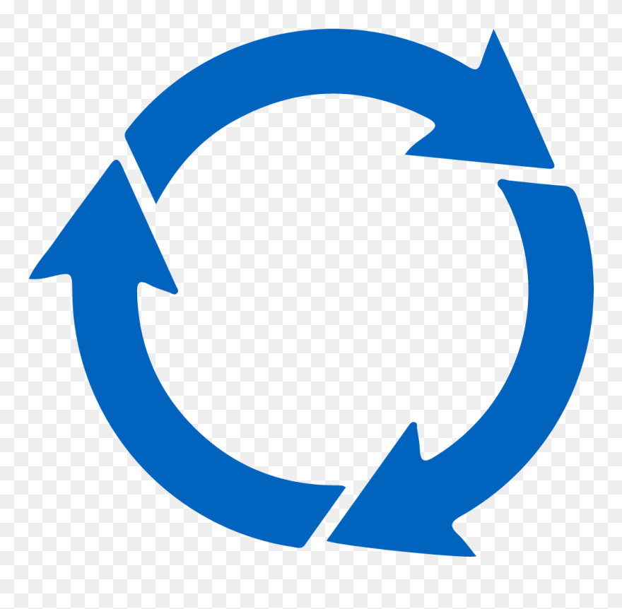 Circular Economy Vector Icon Clipart