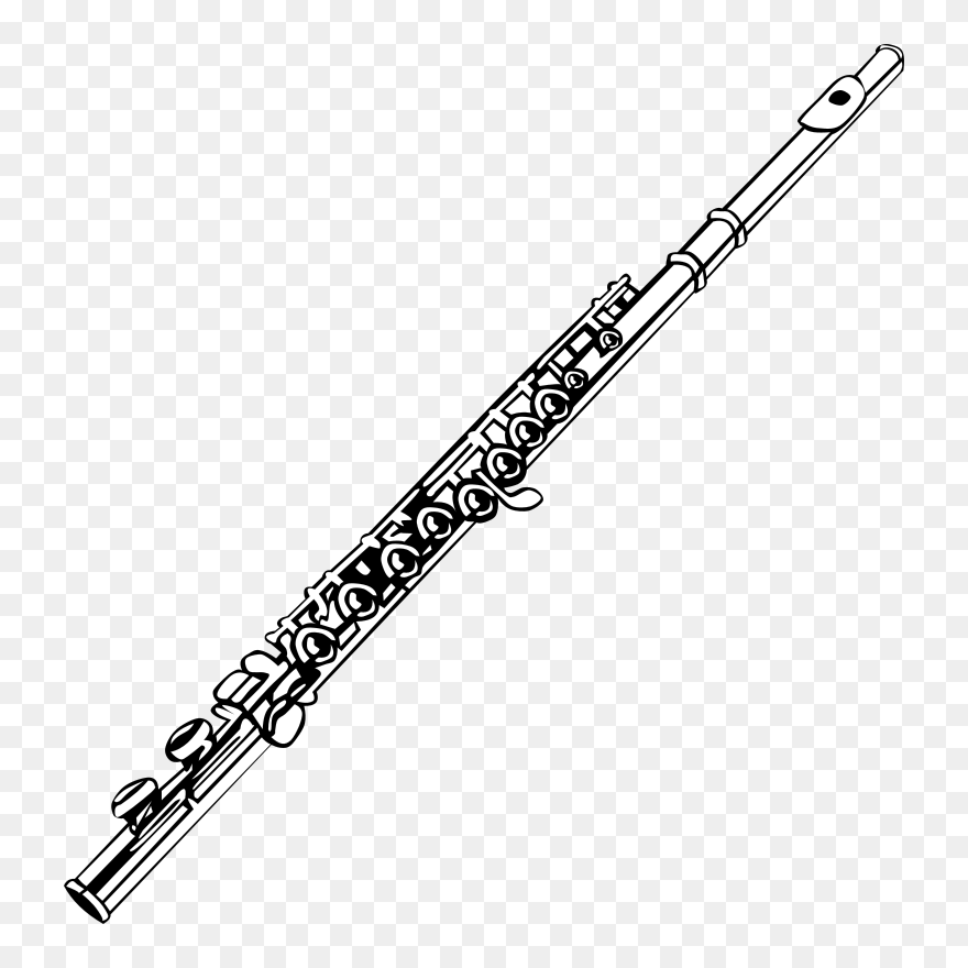 Flute - Transparent Background Flute Clipart - Png Download