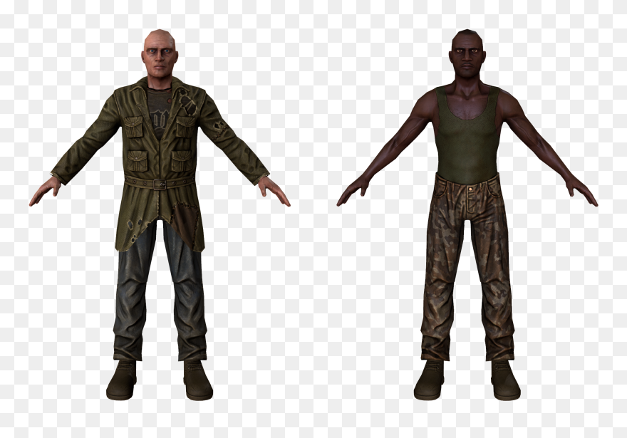 San Andreas Multiplayer Mod Clip Art Plants Vs - Model Black Mesa Assassin - Png Download