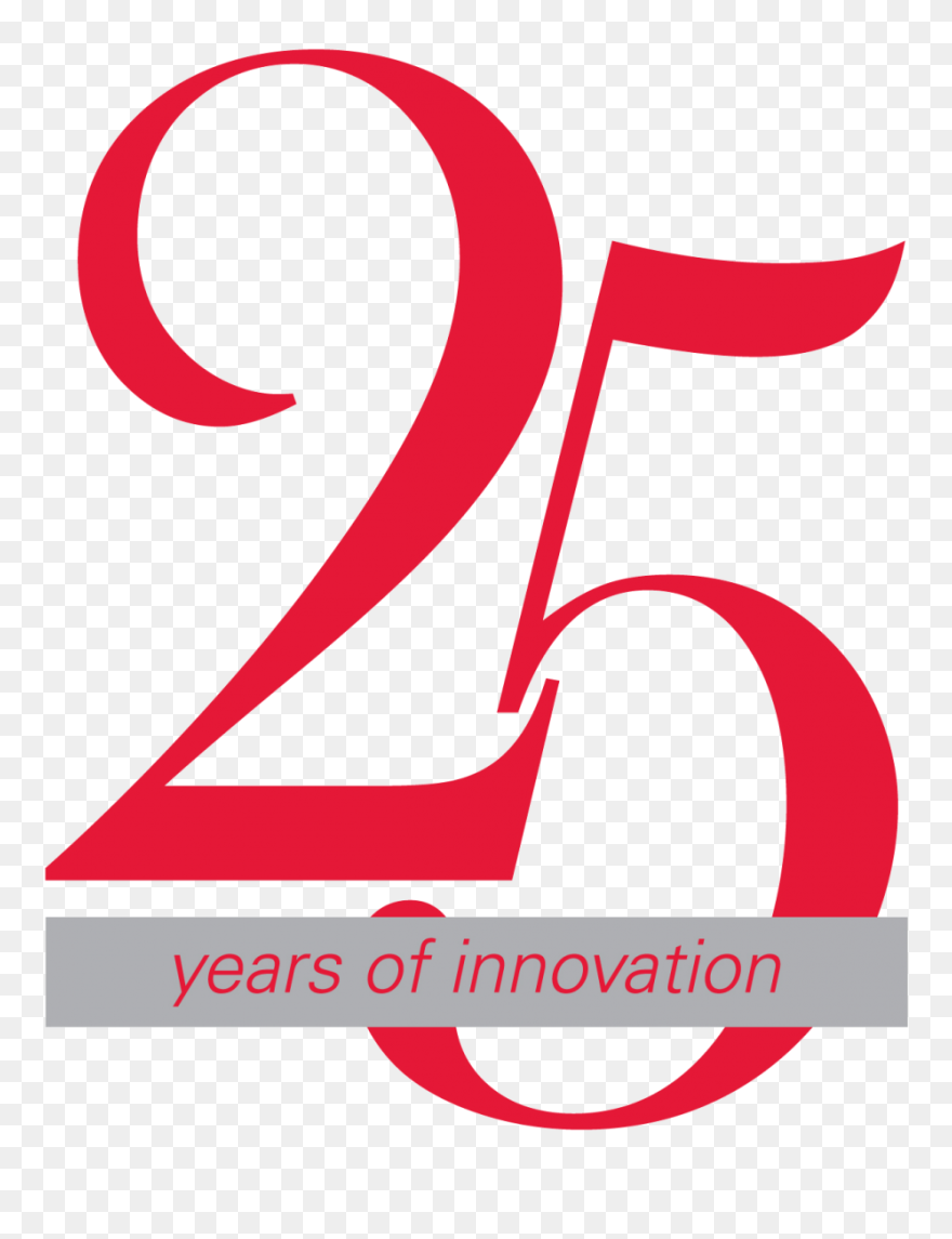 25th Anniversary Png - Design Clipart