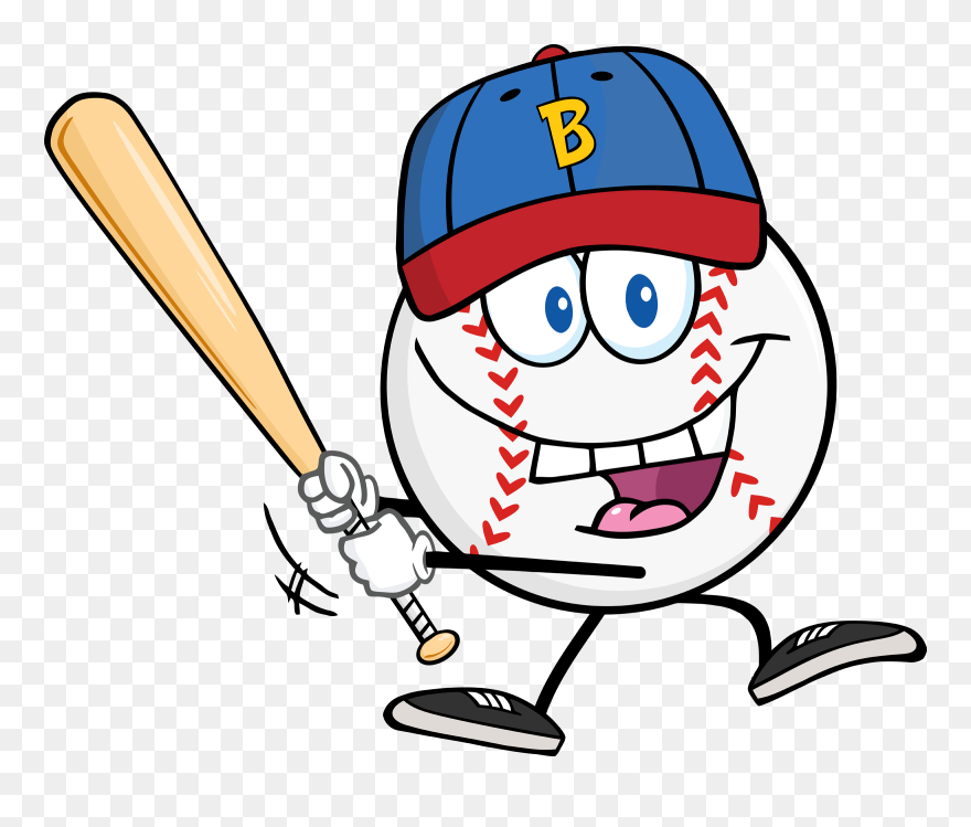 Happy Baseball Clipart Banner Library Library Save - Baseball Clipart - Png Download
