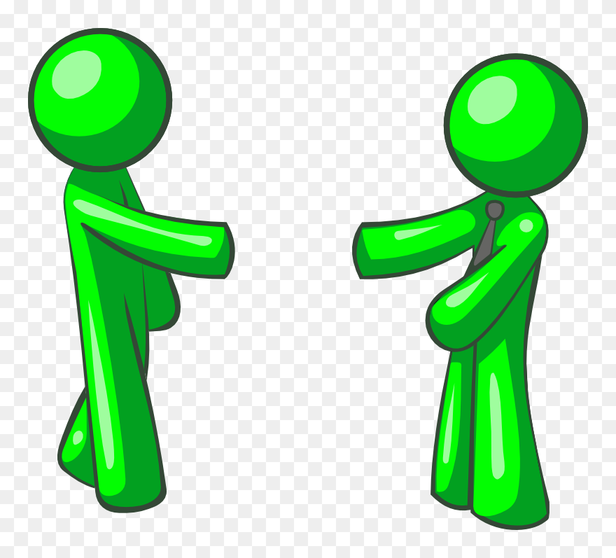 Men Shacking Hand Version - Shaking Hands Clip Art - Png Download