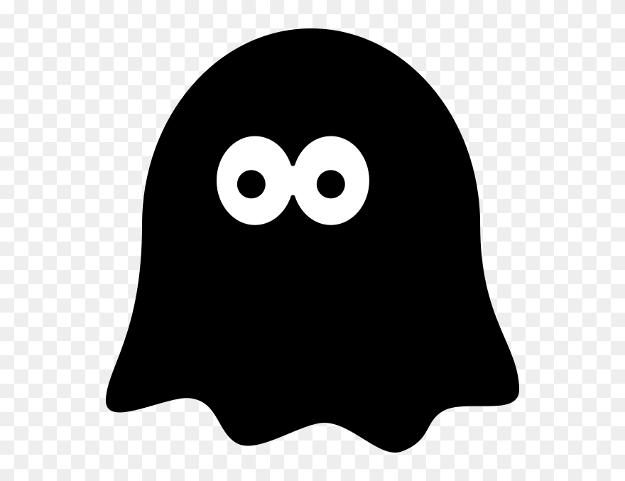 Black Ghost Clipart Png Transparent Png