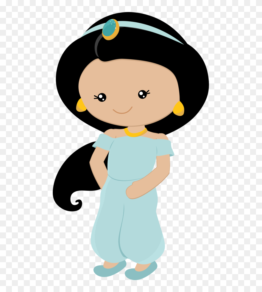 Princesa Jasmine Cute Png Clipart