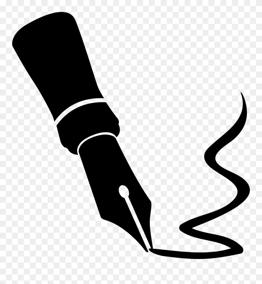 Pen Clipart Fountain Pen, Pen Fountain Pen Transparent - Pen Icon Png