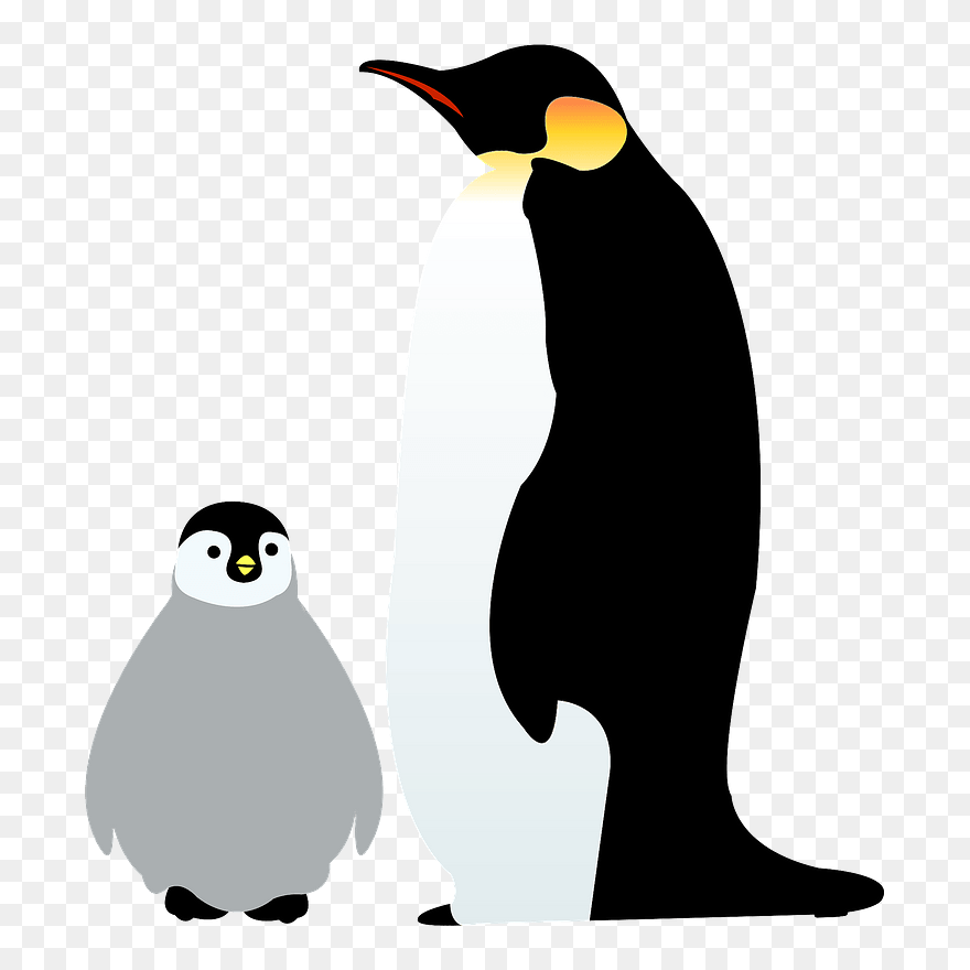 Emperor Penguin Chick Clipart - Png Download
