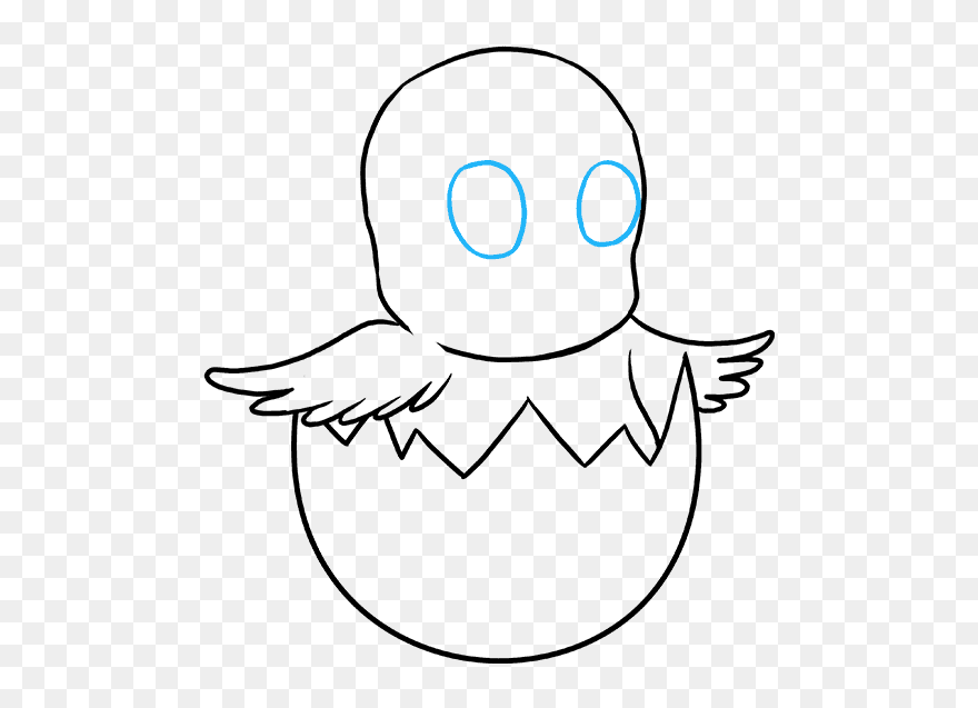 How To Draw Easter Chick - Easter Day Drawing Easy Clipart