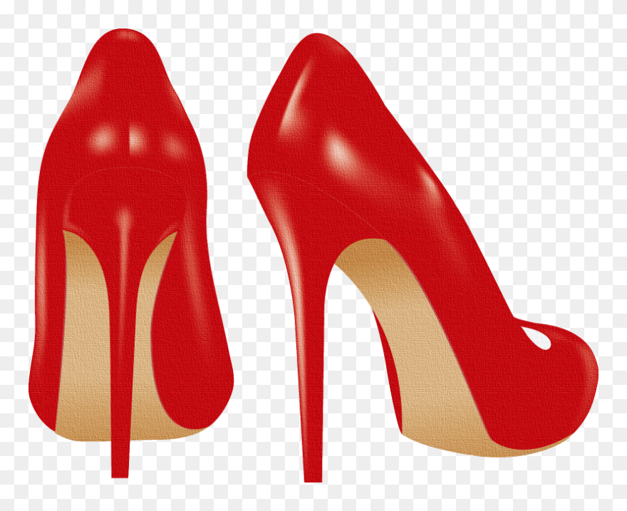 High Heel Clipart Beautiful Butterfly - High Heels Transparent Background - Png Download