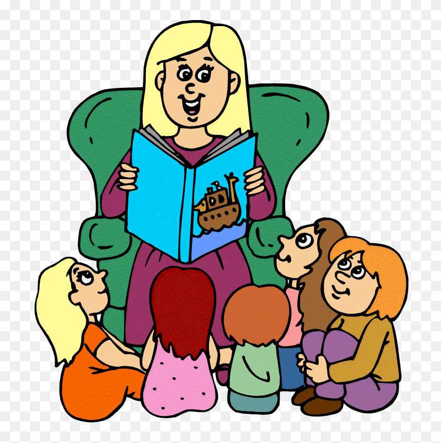 Good Listener Clipart - Story Telling Clipart - Png Download
