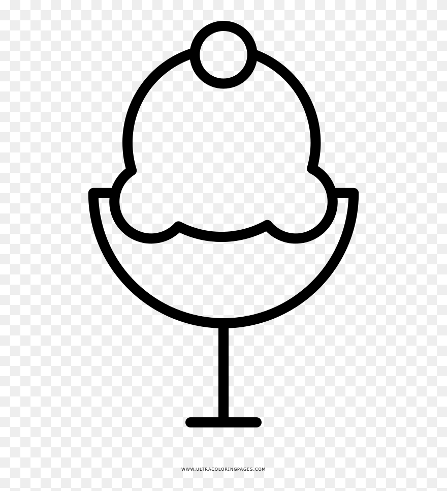 Transparent Ice Cream Sundaes Clipart - Png Download