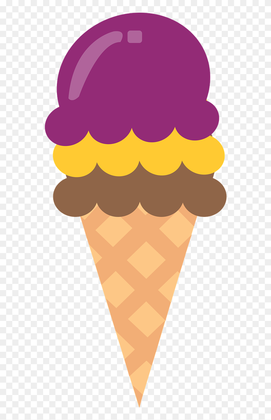 Ice Cream Cone Desserts Cones Free Photo - Desenho De Sorvete De Casquinha Clipart
