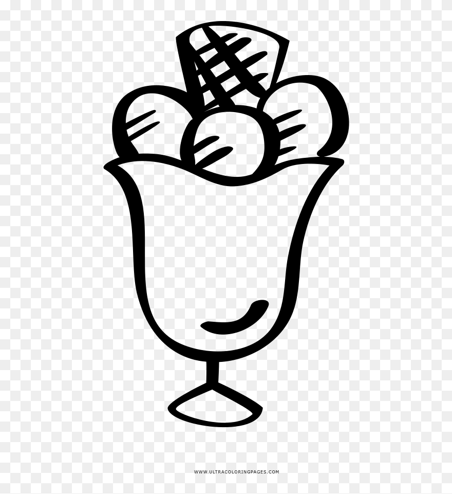 Transparent Ice Cream Sundaes Clipart - Png Download