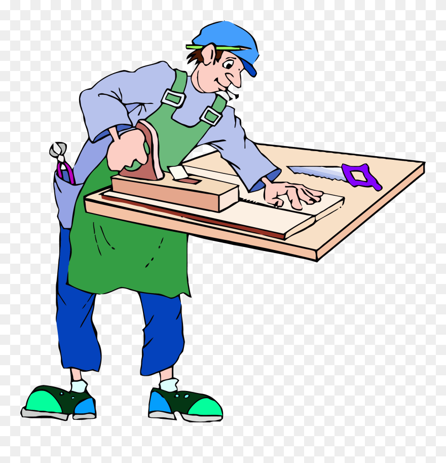 Carpenter Rasp Clipart Png - Carpenter Clipart Transparent Png