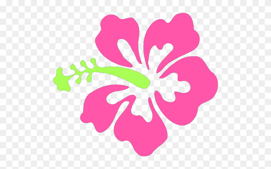 Transparent Hawaiian Flower Clipart - Png Download