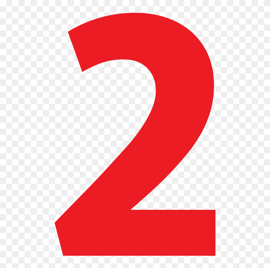 Red Number 2, Rxbodyfx Friendswood Medical Weight Loss Clipart