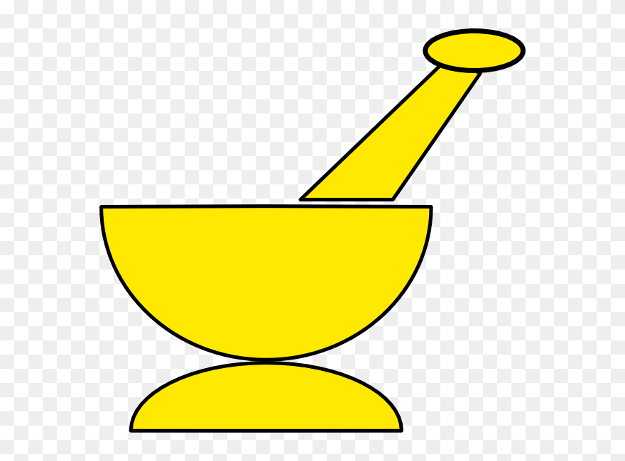 Transparent Mortar And Pestle Clipart - Clip Art - Png Download