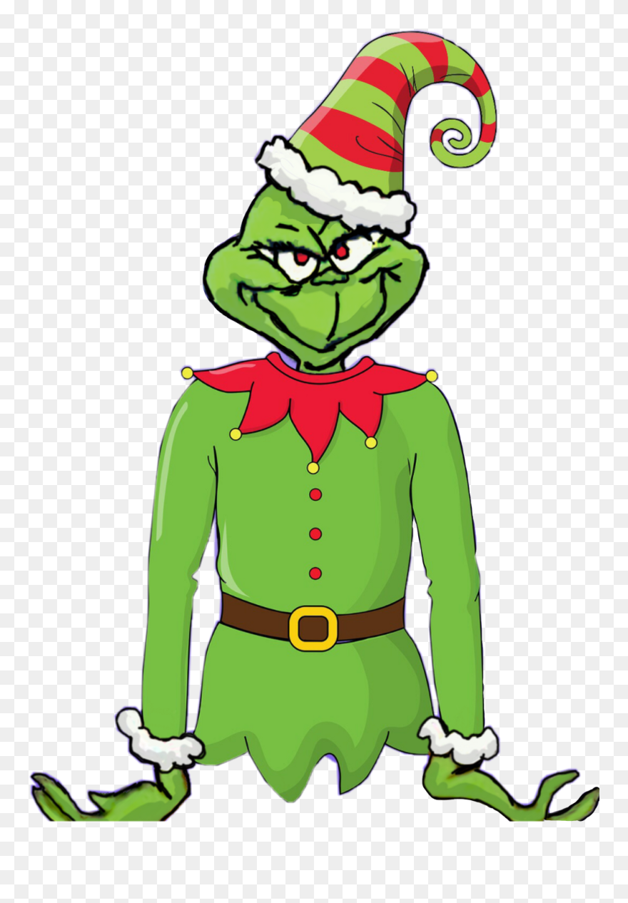 Grinch Christmas Cartoon Transparent Clipart