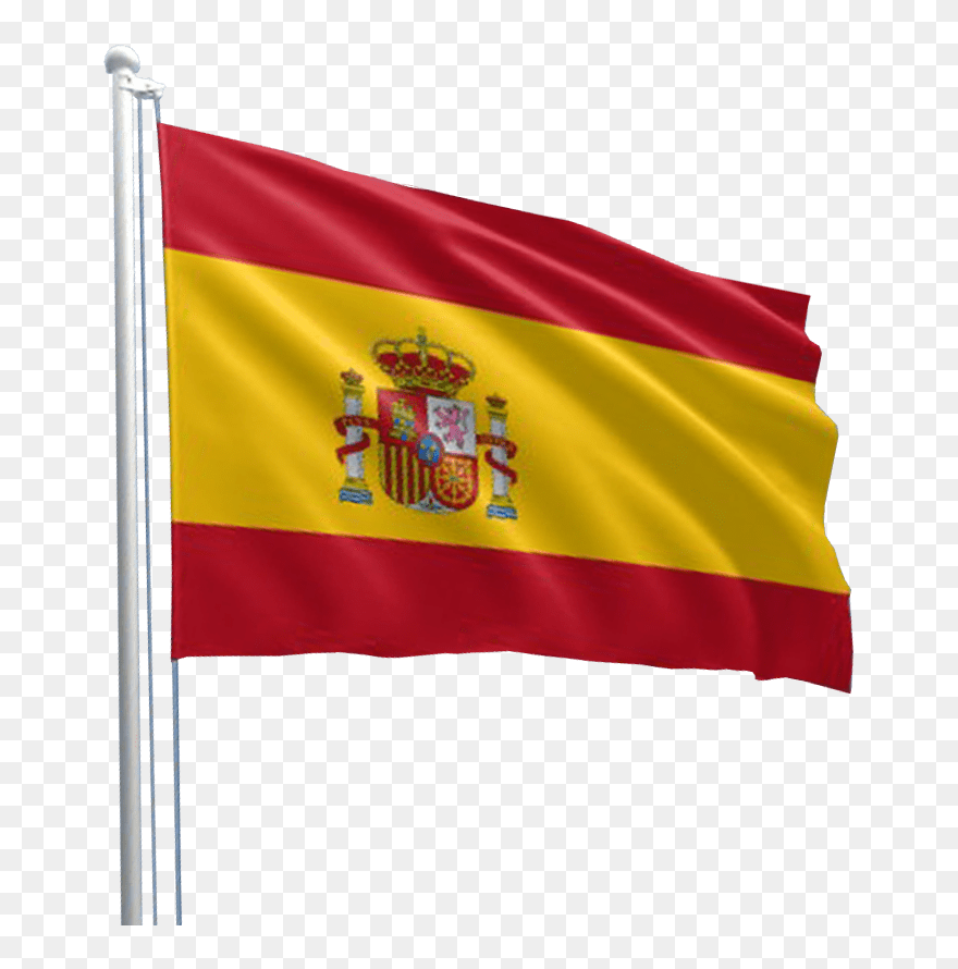 Transparent Aqueduct Clipart - Spanish Flag Without Background - Png Download