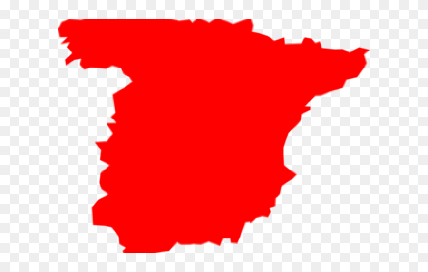 Spain Cliparts - Spain Map Clipart - Png Download