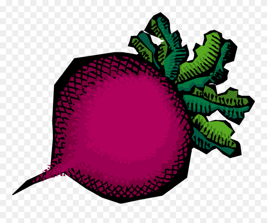 Vector Vegetables Vegatable - Pink Vegetables Clipart - Png Download