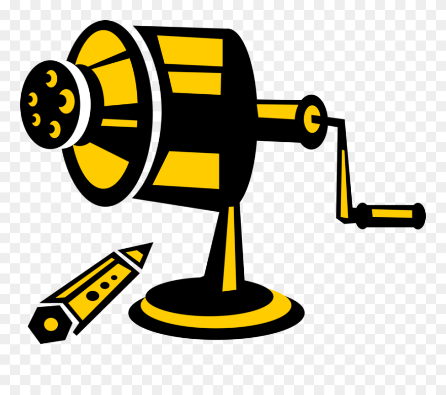 Transparent Pencil Sharpener Clipart - Png Download