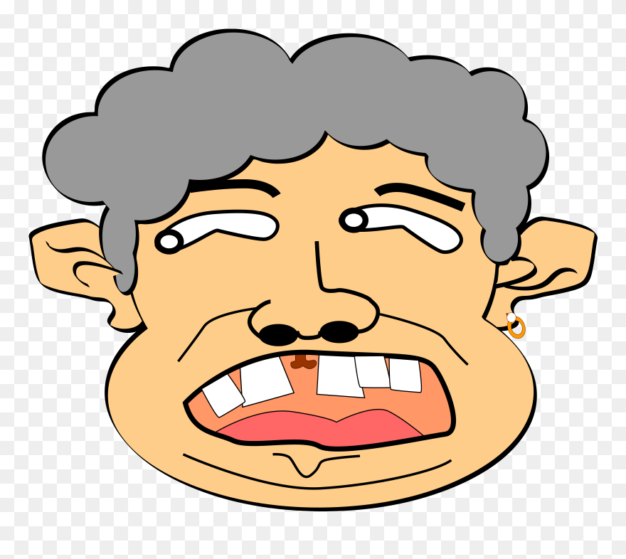 Man,crazy Man Clipart - Crazy Guy Clipart - Png Download