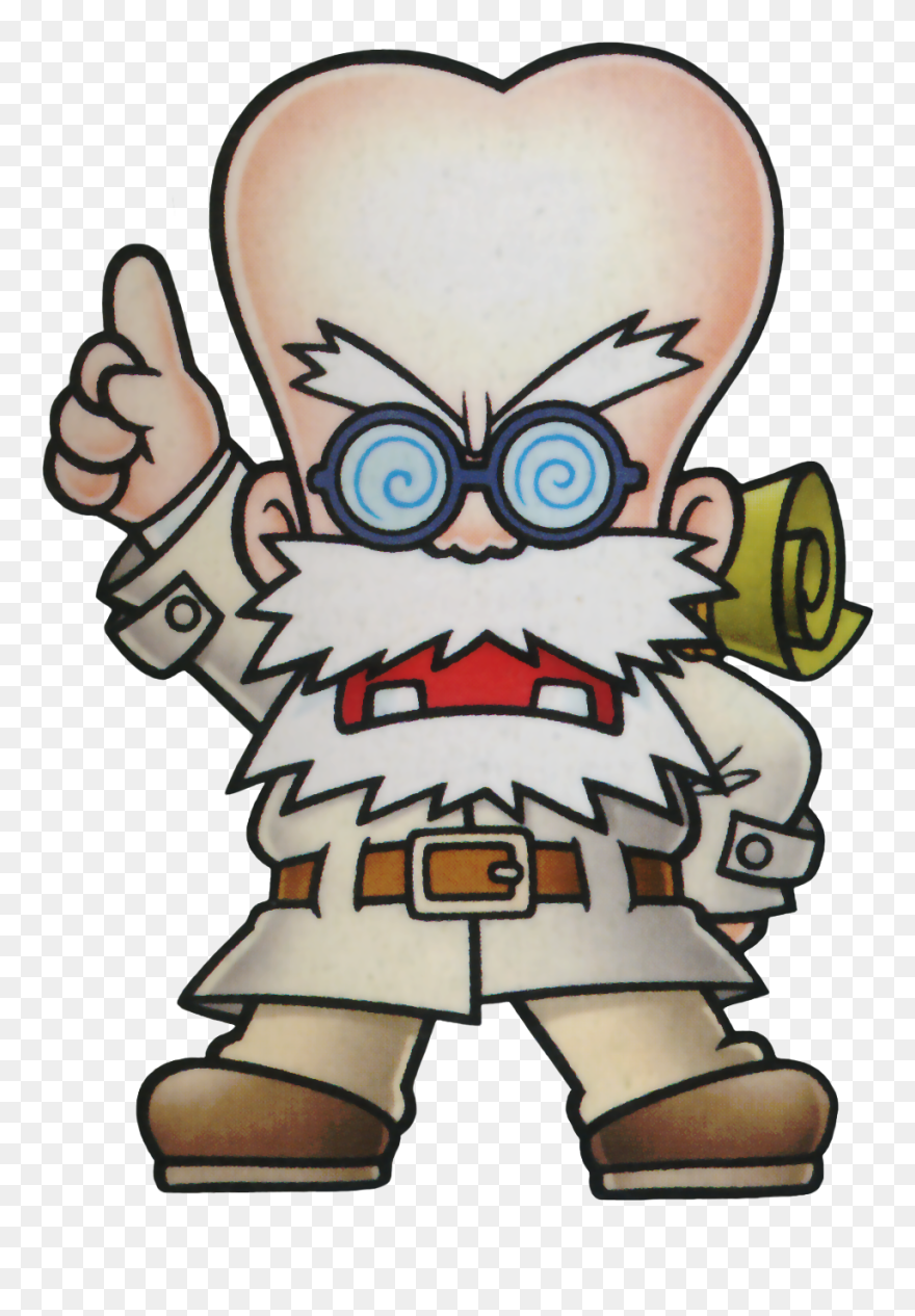 Dr Arewo Stein Artwork Wario Land 4 - Wario Land 4 Man Clipart