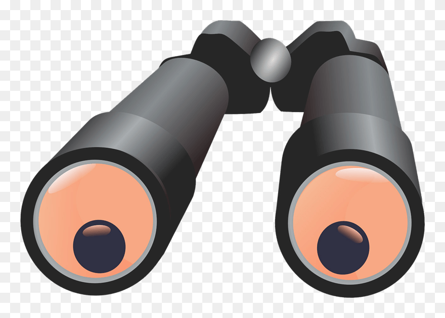 Free To Use & Public Domain Binoculars Clip Art - Clip Art Binoculars Cartoon - Png Download