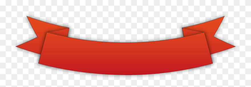 Sorting Algorithm Red Vanilla Air Price - Red Ribbon Banner With Transparent Background Clipart