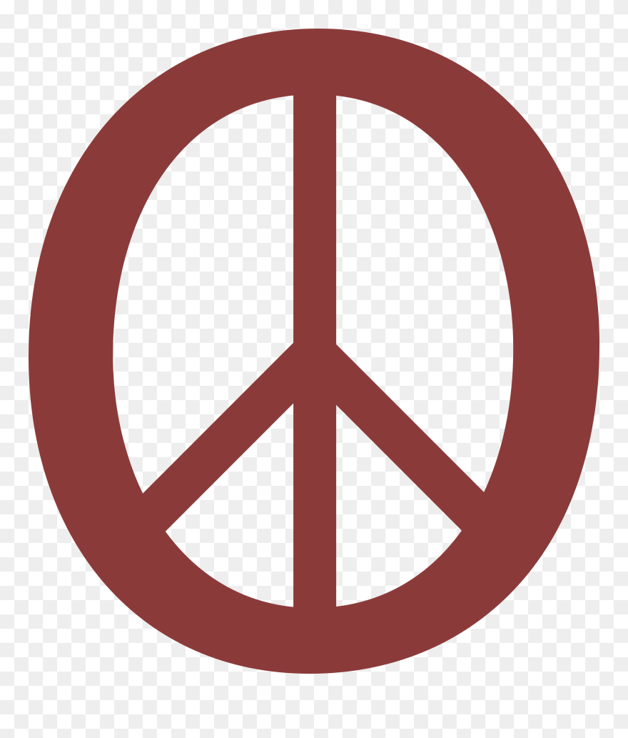 Transparent Rx Symbol Png - Pink Peace Sign Transparent Clipart