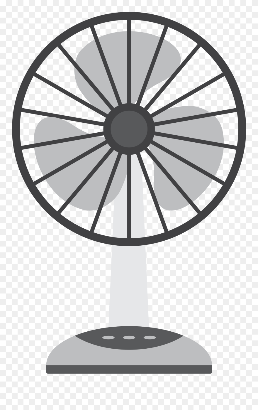 Transparent Vector Clipart - Transparent Electric Fan Png