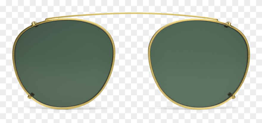 Sunglasses Ray-ban Metal Rb2180 Ban Rx2180c Round Clipart - Clip Lunettes De Soleil - Png Download