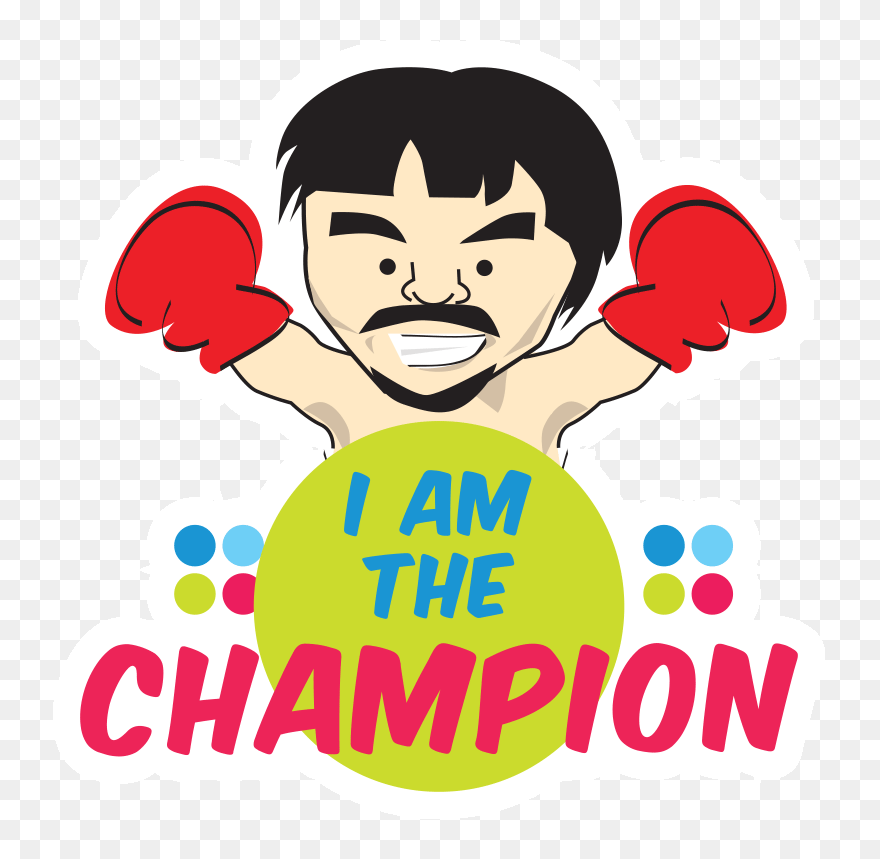 Caricatures Clipart Pacquiao - Manny Pacquiao Drawing Easy - Png Download
