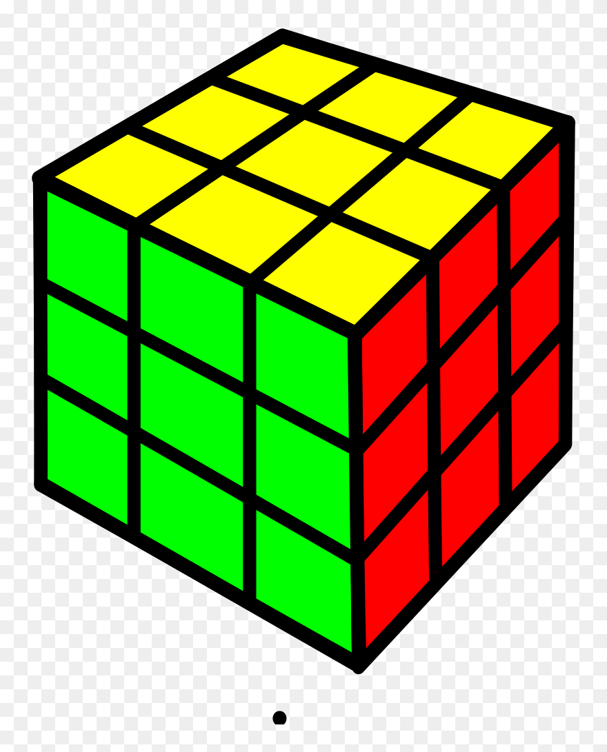 Rubik Cube Game Svg Clip Arts - Png Download
