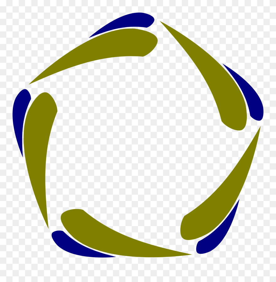 Pentagonvar01 Clip Arts - 3d Circle - Png Download