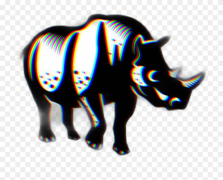 #rhinoday #rhino - Black Rhinoceros Clipart