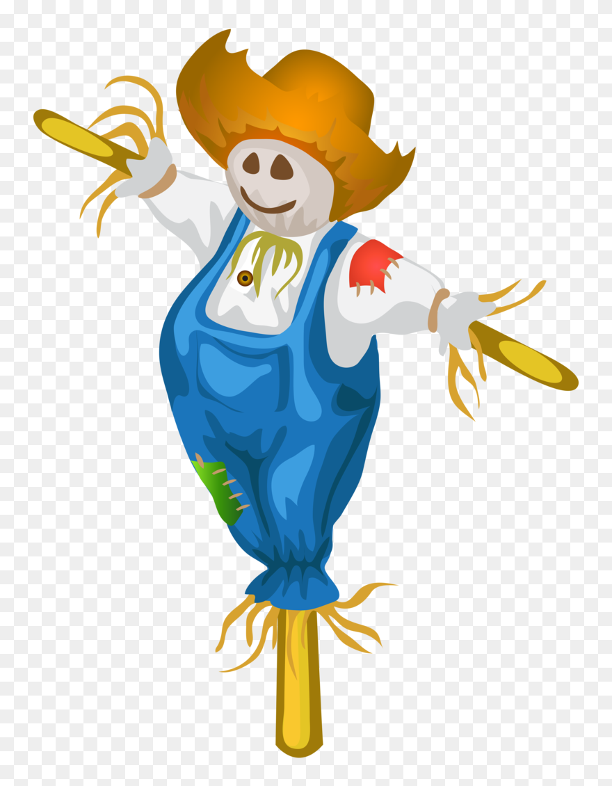 Scarecrow Transparent Clipart - Png Download