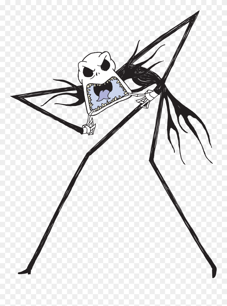 Nightmare Before Christmas Jack And Sally Drawings Clipart