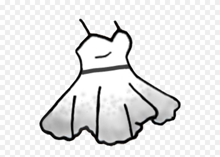Credit To Person Who Made This - Gacha Life Black Dress Clipart
