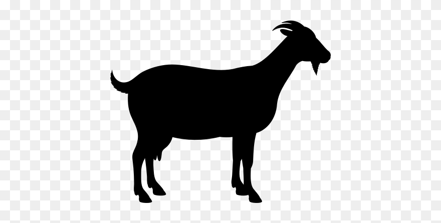 Silhouette Goat Png Clipart
