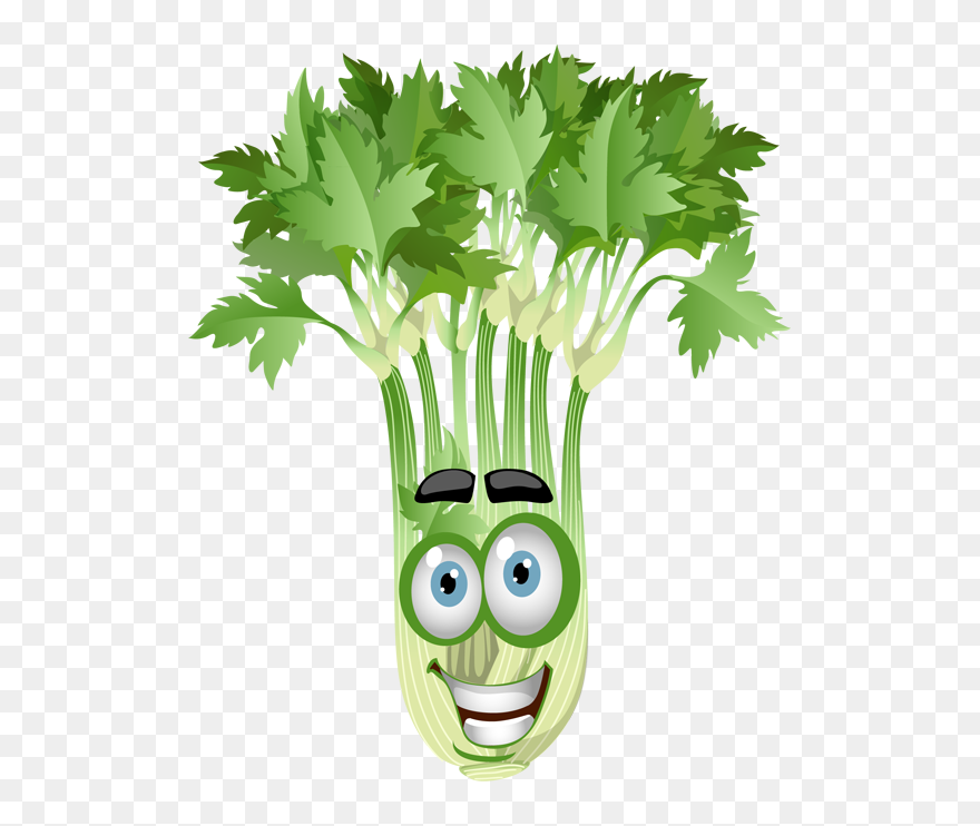 Transparent Cabbage Clipart - Celery Clipart Cute - Png Download