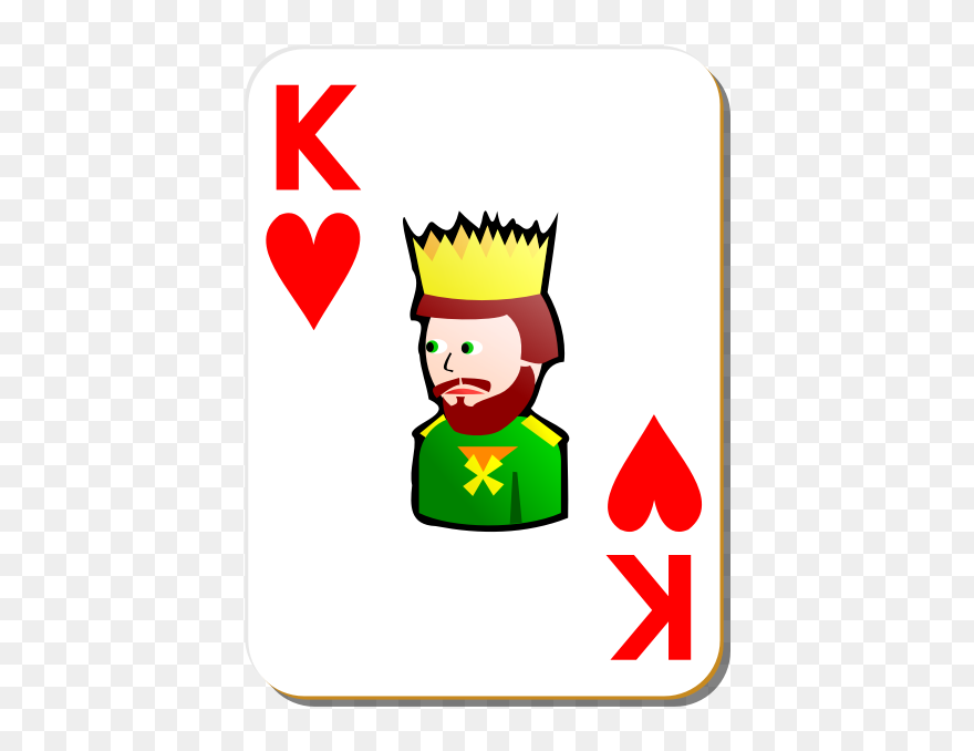 King Of Hearts Vector Clip Art - King Clip Art - Png Download