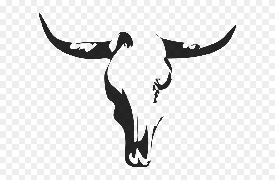 Bull Skull Tattoo Designs Clipart