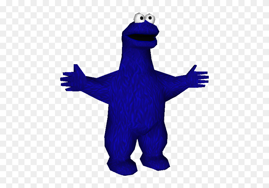 Download Zip Archive - Cookie Monster Sprite Clipart