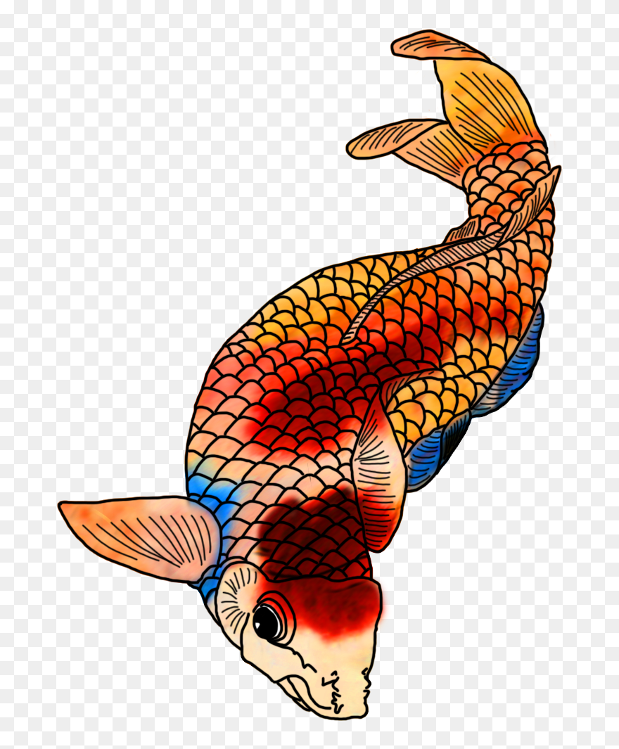 Transparent Fish Clipart Black And White - Drawing - Png Download