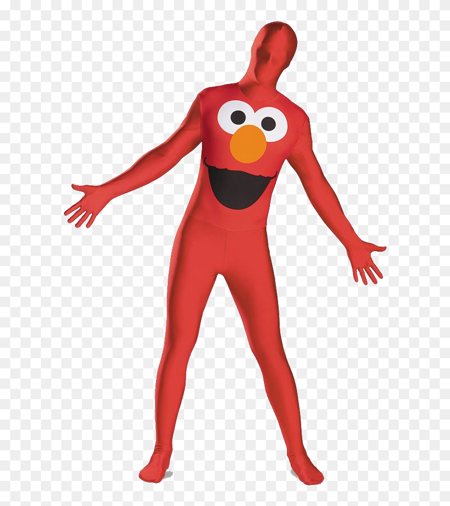 Elmo Costume Adult Clipart