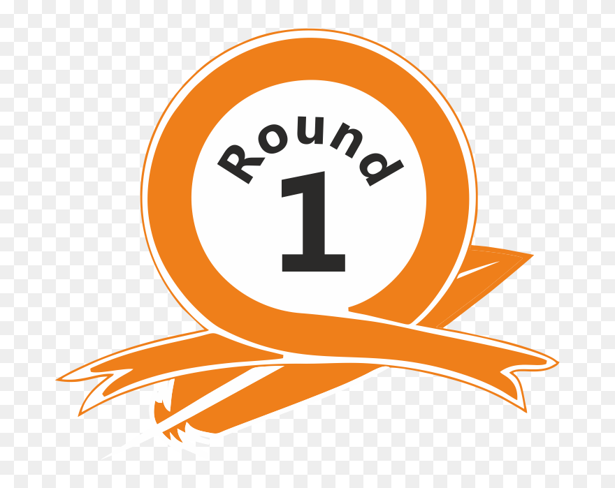 Competition Clipart Handwriting Competition, Picture - Transparent Round 1 Logo - Png Download