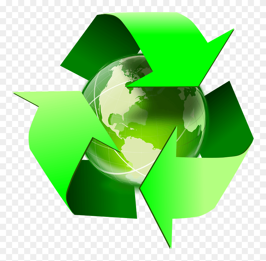 Recycling Symbol Png Transparent Clipart - Simbolo Da Sustentabilidade Png